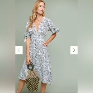 Faithfull the Brand Nina Midi Dress - Rae Floral Print